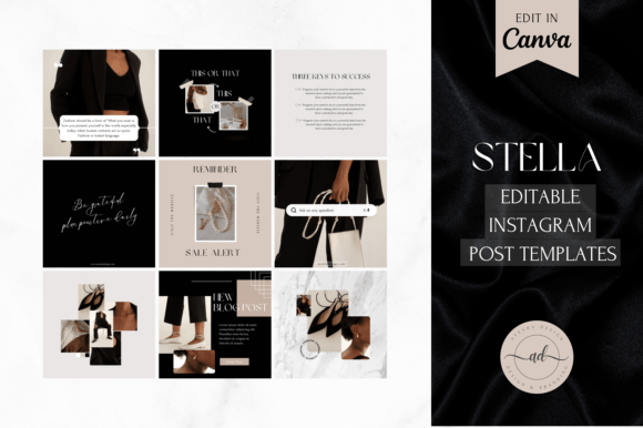 Download Black Luxury Instagram Post Templates - Luxury instagram post Collection